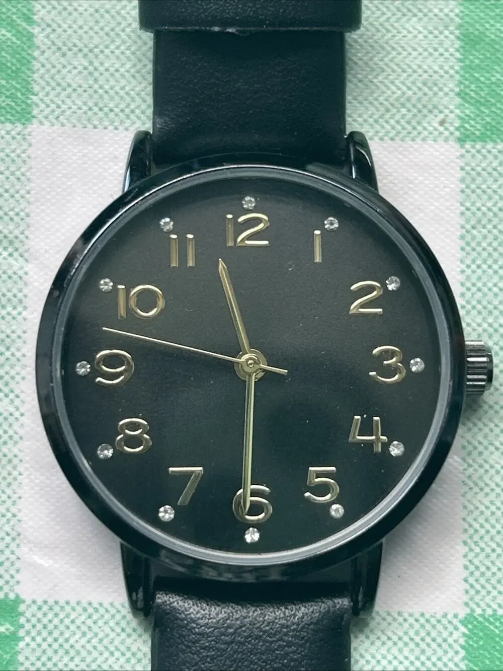 Black Dial And Band Women’s Quartz Watch